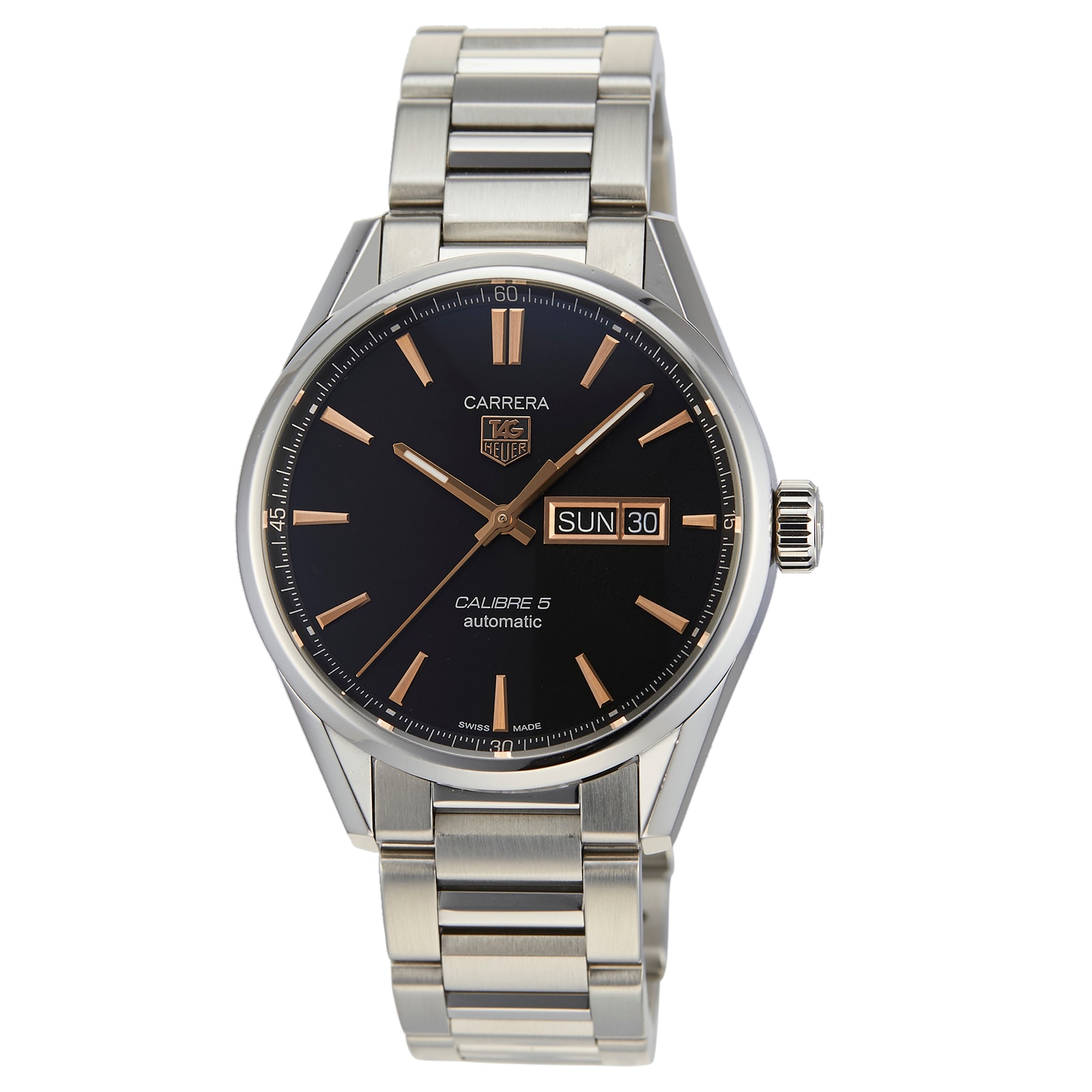 Pre-Owned TAG Heuer Carrera Calibre 5 Mens Watch WAR201C.BA0723