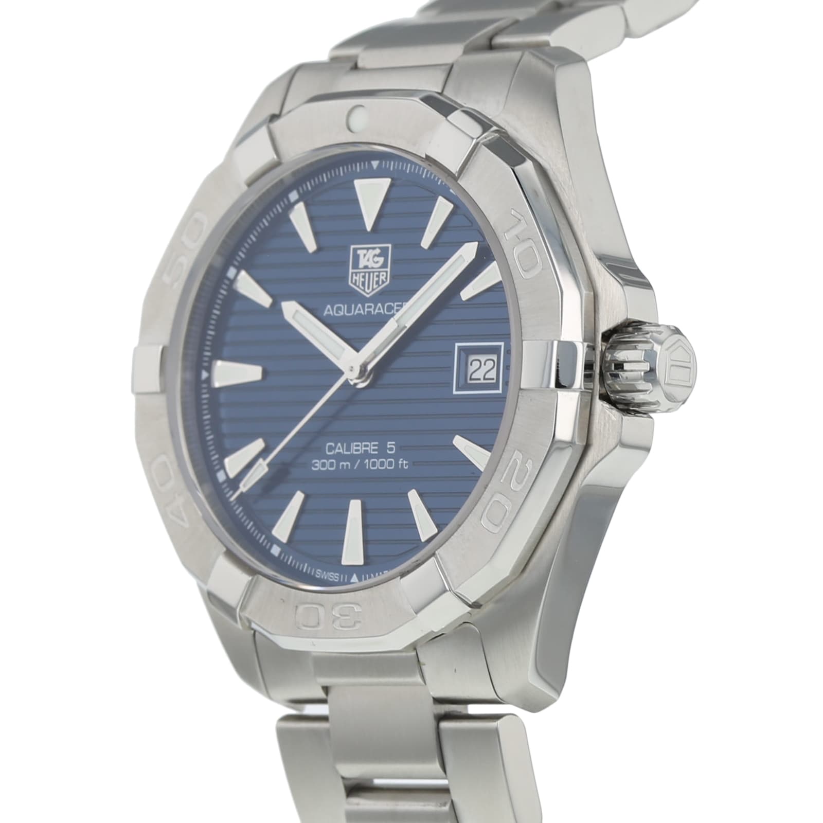 Pre-Owned TAG Heuer Aquaracer Calibre 5 Mens Watch WAY2112.BA0928