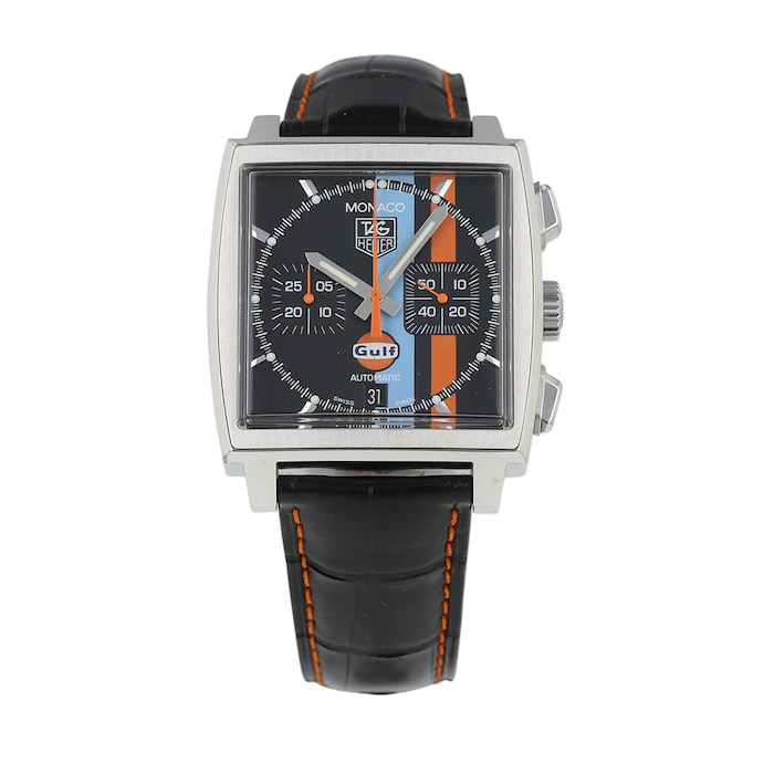 Pre-Owned TAG Heuer Monaco Mens Watch CW211A.FC6228