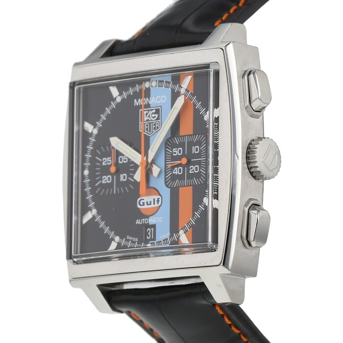 Pre-Owned TAG Heuer Monaco Mens Watch CW211A.FC6228