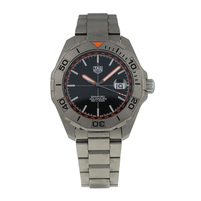 Pre-Owned TAG Heuer Aquaracer X Bamford Edition Mens Watch WAY208F.BF0638