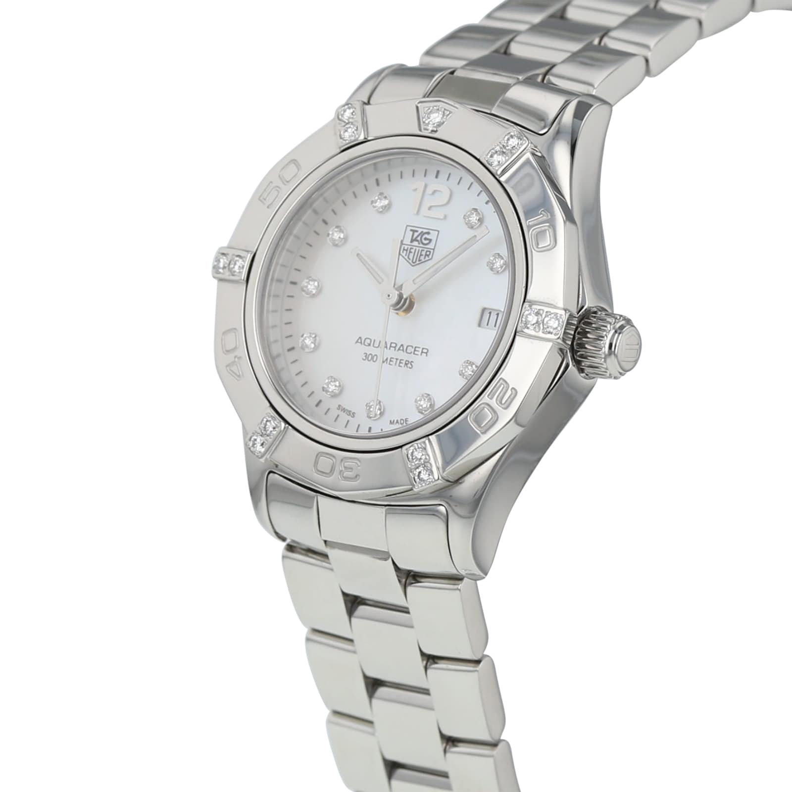 Pre-Owned TAG Heuer Aquaracer Ladies Watch WAF141G.BA0813