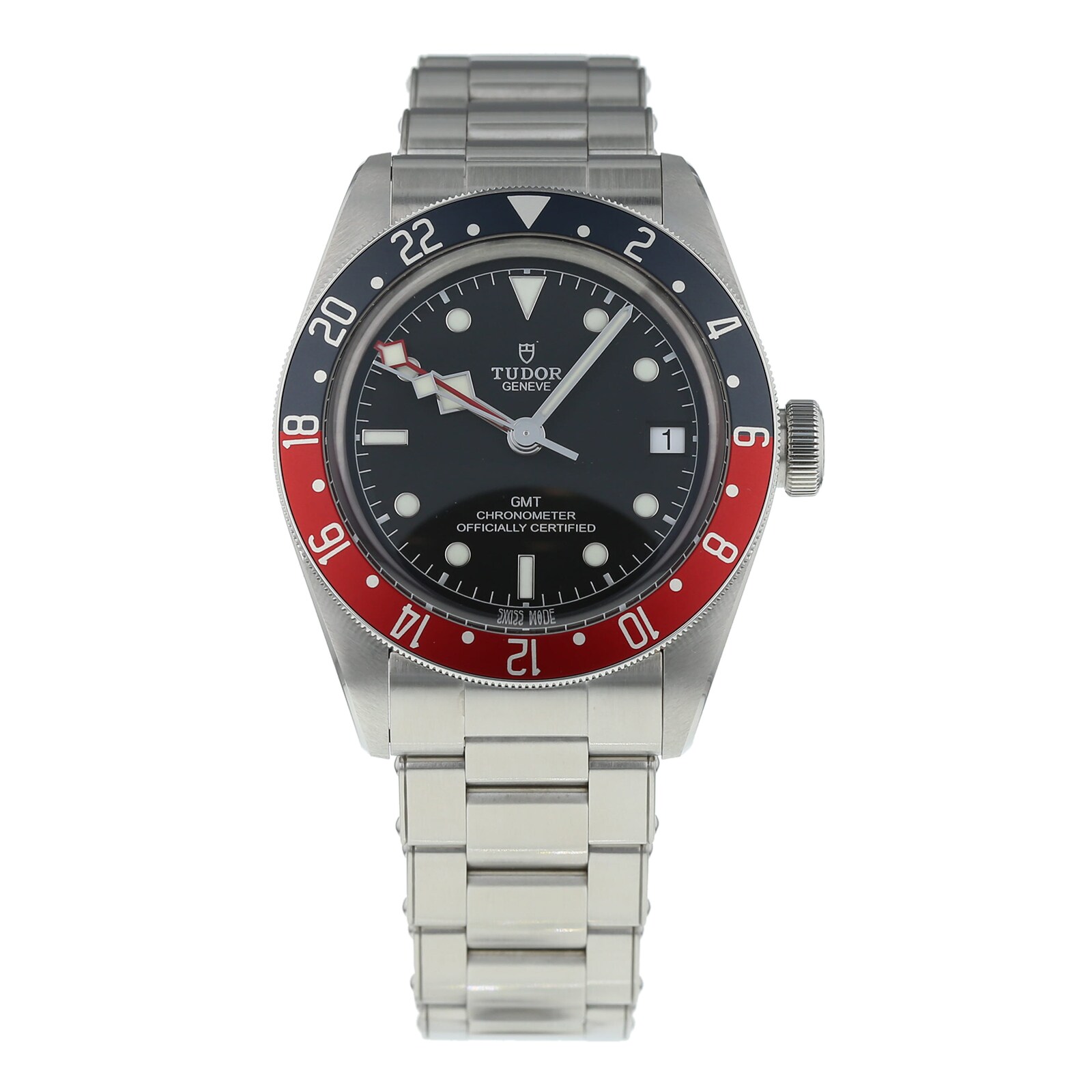 Pre-Owned Tudor Black Bay GMT Mens Watch M79830RB-0001