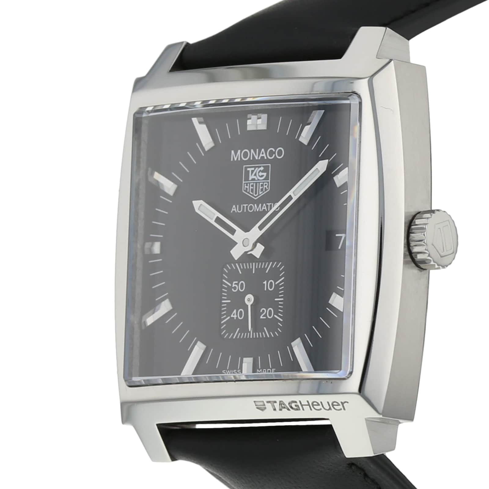 Pre-Owned TAG Heuer Monaco Calibre 6 Mens Watch WW2110.FC6177