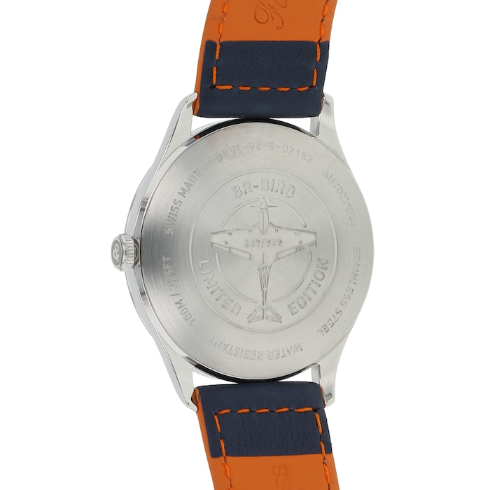 Pre-Owned Bell & Ross BRV1-92 Racing Bird Mens Watch BRV192-BB-ST/SCA
