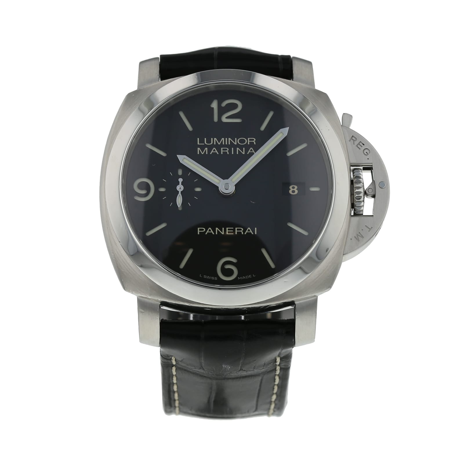 Pre Owned Panerai Pre Owned Panerai Luminor Marina Mens Watch