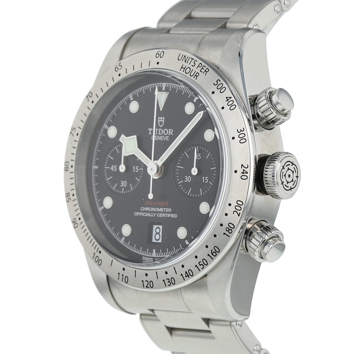 Pre-Owned Tudor Black Bay Chronograph Mens Watch M79350-0001