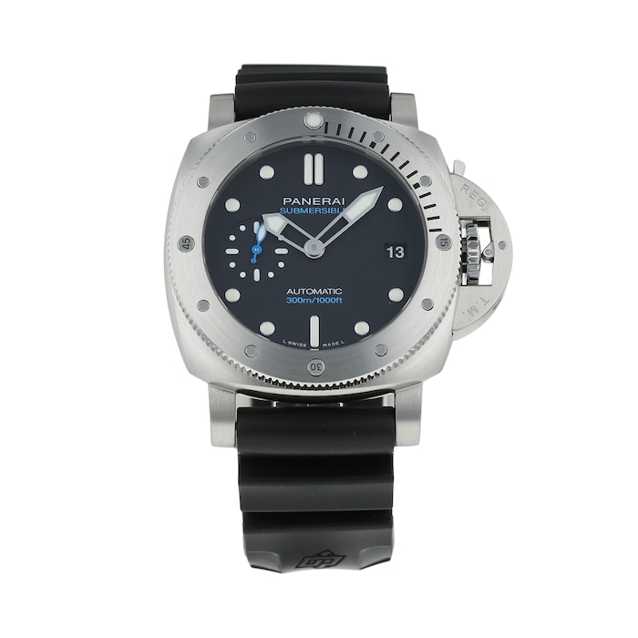 Pre-Owned Panerai Pre-Owned Panerai Submersible Mens Watch PAM00973