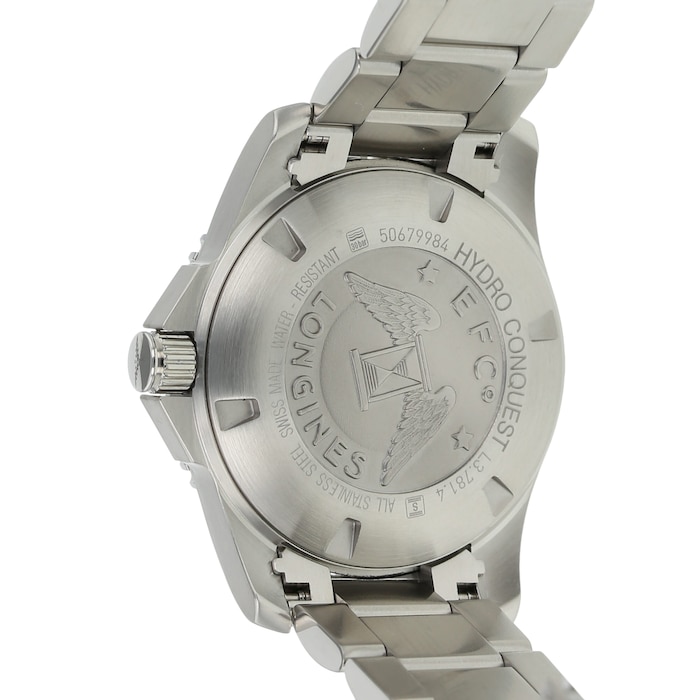Pre-Owned Longines HydroConquest Mens Watch L3.781.4.76.6