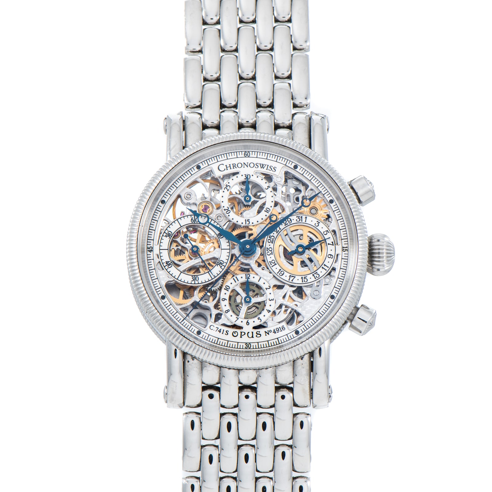 Pre-Owned Chronoswiss Opus Skeleton Chronograph