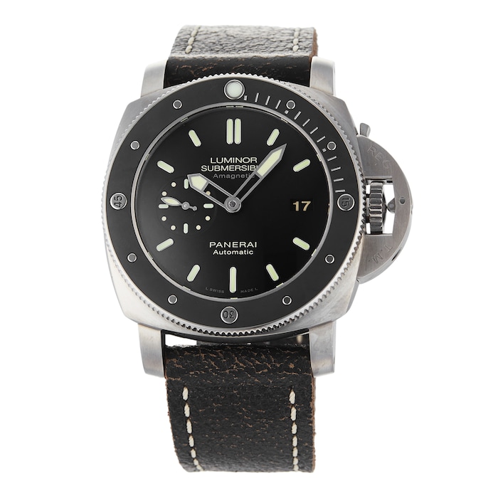 Pre-Owned Panerai Pre-Owned Panerai Submersible Amagnetic Limited Edition Mens Watch PAM00389