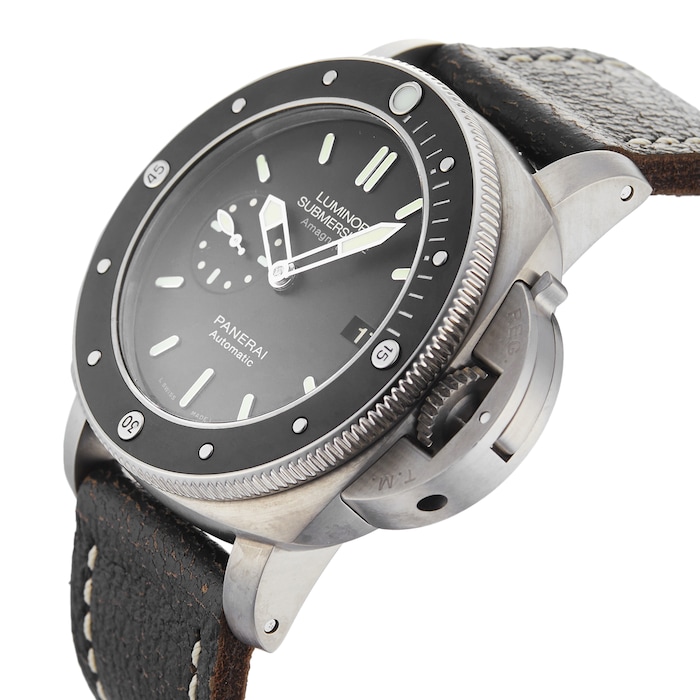 Pre-Owned Panerai Pre-Owned Panerai Submersible Amagnetic Limited Edition Mens Watch PAM00389