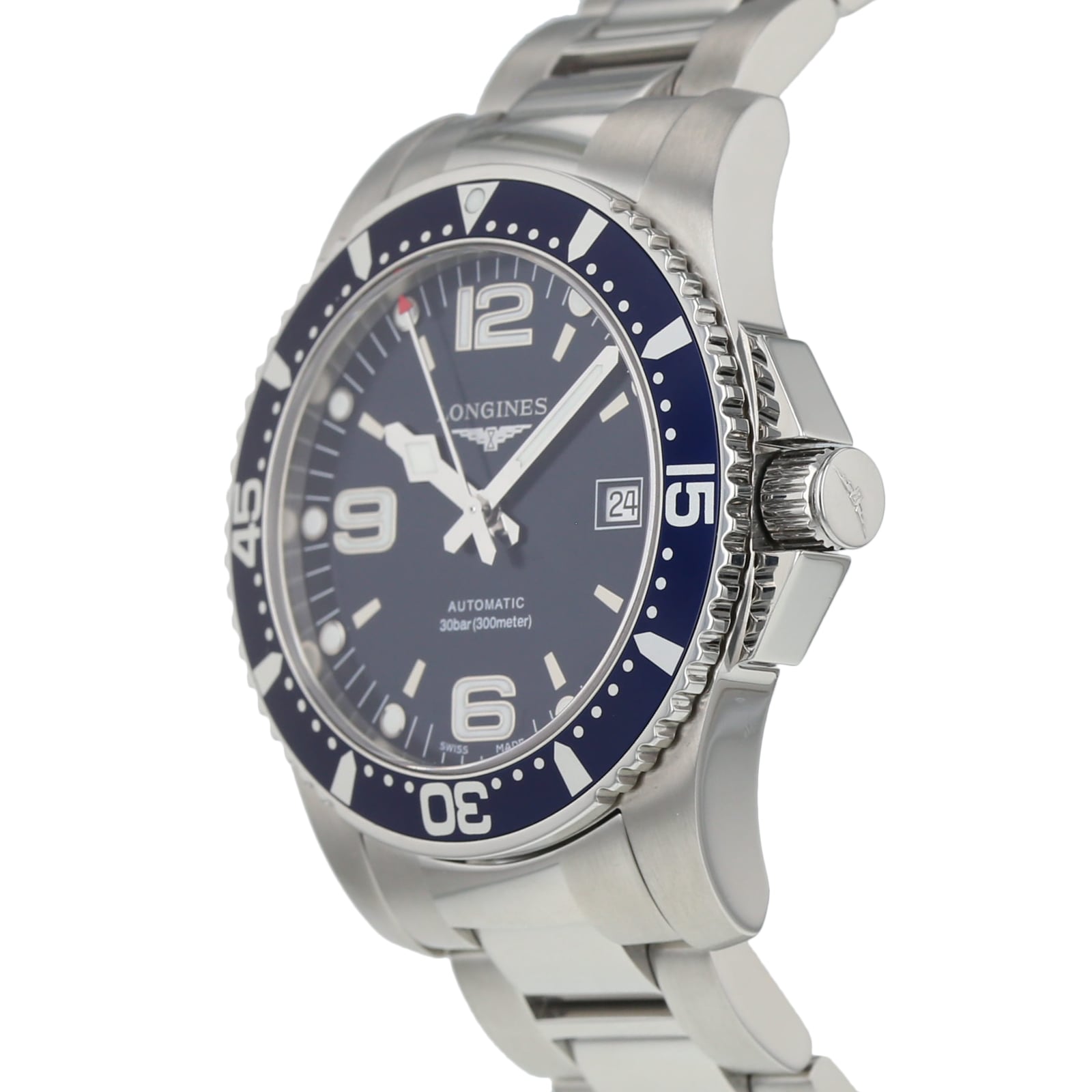 Pre-Owned Longines HydroConquest Mens Watch L3.642.4.96.6