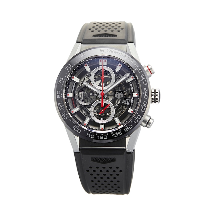 Pre-Owned TAG Heuer Carrera Calibre Heuer 01 Mens Watch CAR201V.FT6046