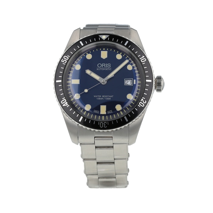 Pre-Owned Oris Pre-Owned Oris Divers Sixty-Five Mens Watch 01 733 7720 4055