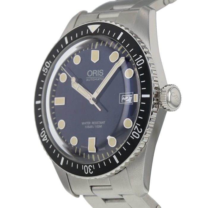 Pre-Owned Oris Pre-Owned Oris Divers Sixty-Five Mens Watch 01 733 7720 4055