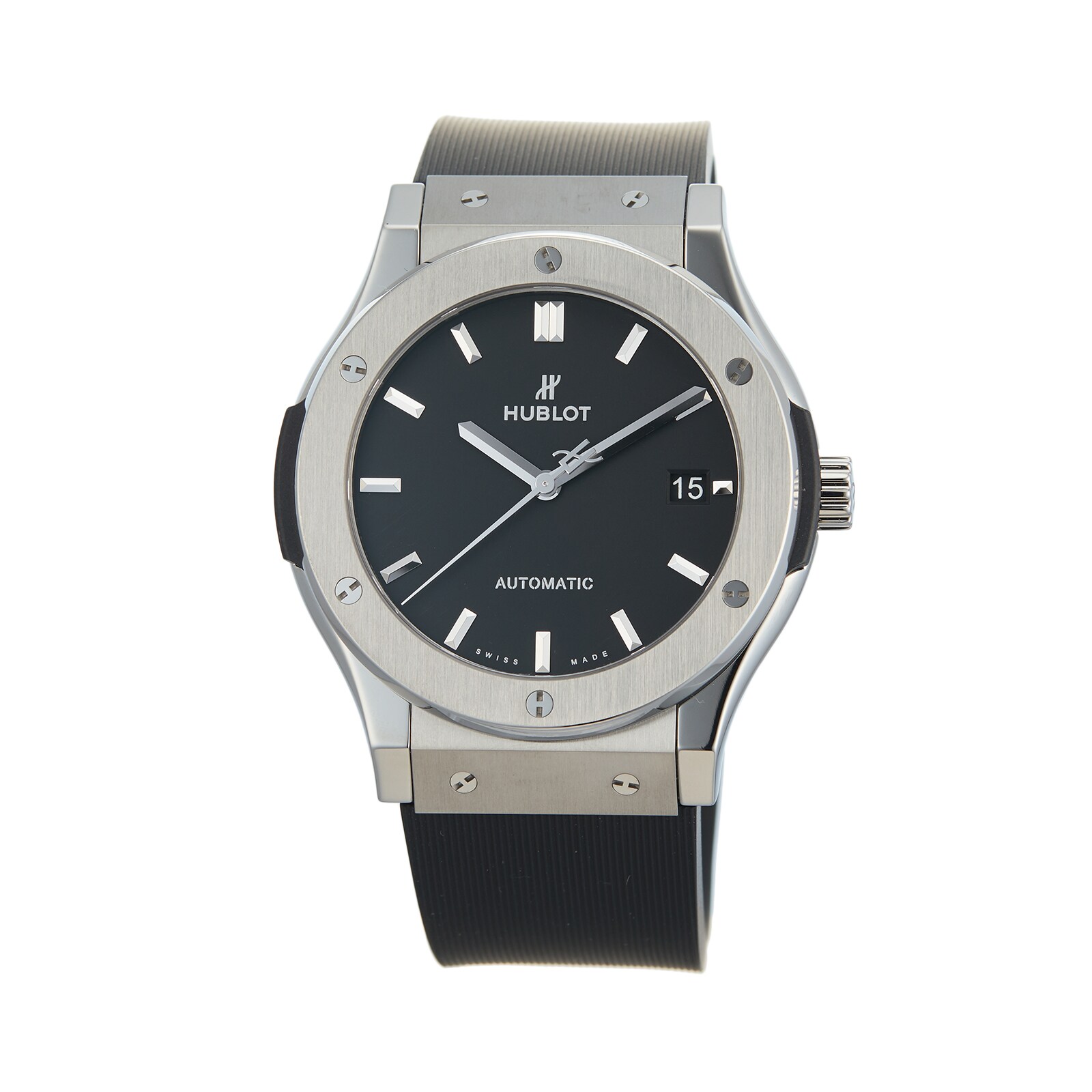 Pre-Owned Hublot Classic Fusion Titanium Mens Watch 511.NX.1171.RX