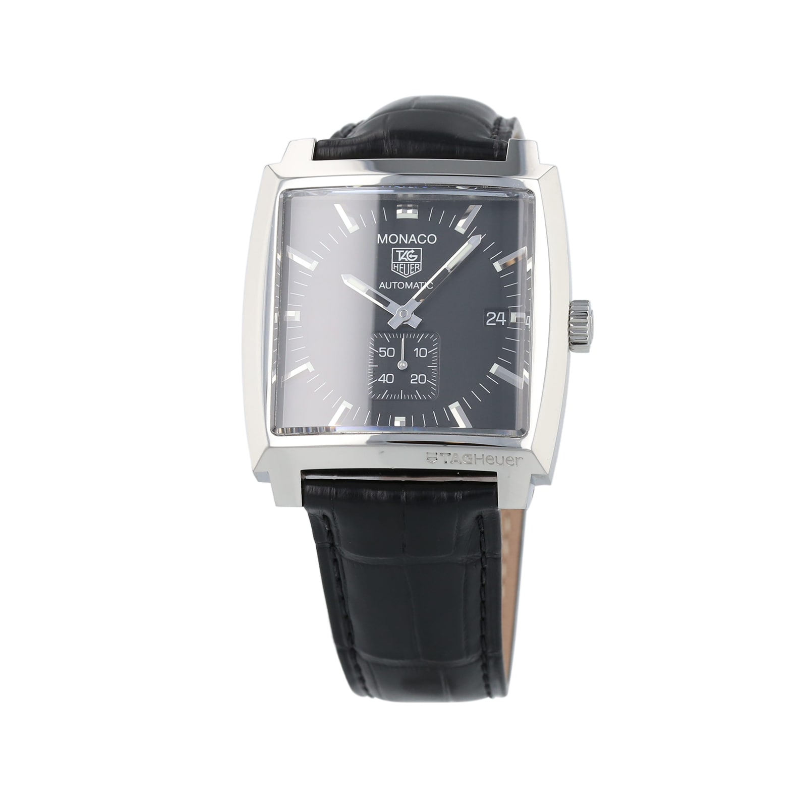 Pre-Owned TAG Heuer Monaco Calibre 6 Mens Watch WW2110.FC6177