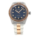 Pre-Owned Oris Pre-Owned Oris Divers Sixty-Five Blue Steel and Bronze Mens Watch 01 733 7707 4355