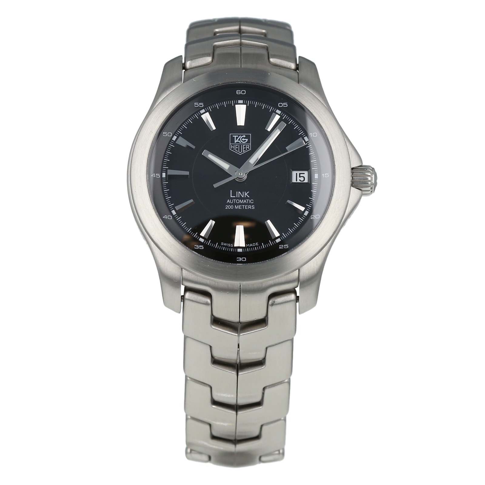 Pre Owned TAG Heuer Link Calibre 5 Mens Watch WJF2110.BA0570