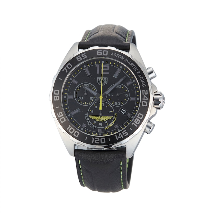 Pre-Owned TAG Heuer Formula 1 'Aston Martin Racing' Special Edition Mens Watch CAZ101P.FC8245