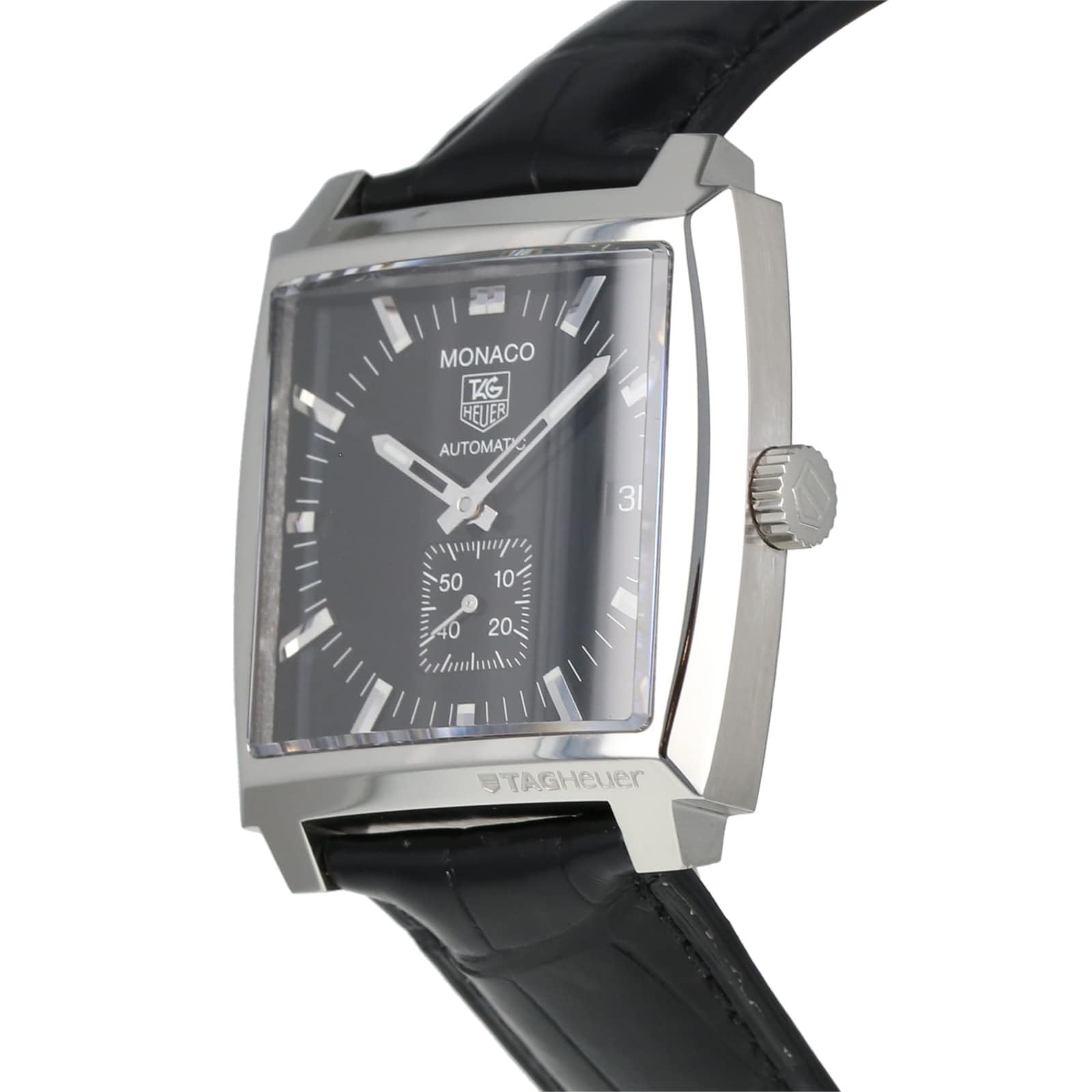 Pre-Owned TAG Heuer Monaco Calibre 6 Mens Watch WW2110.FC6177