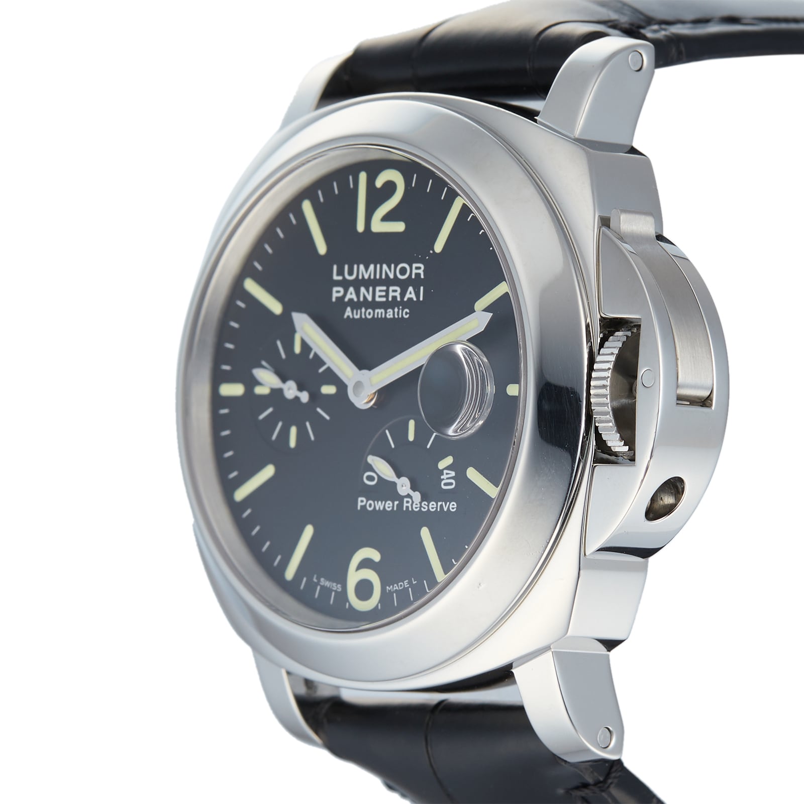 Pre Owned Panerai Pre Owned Panerai Luminor Power Reserve Mens