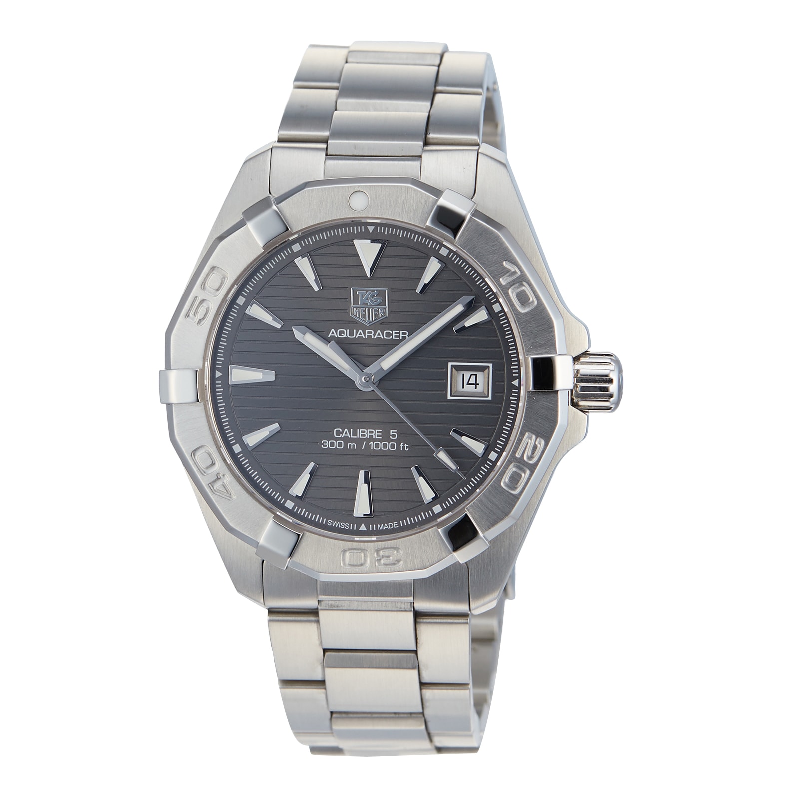 Pre Owned TAG Heuer Pre Owned TAG Heuer Aquaracer Calibre 5 Mens