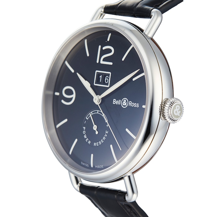 Pre-Owned Bell & Ross WW1 Grande Date & Reserve de Marche Mens Watch BRWW1-90