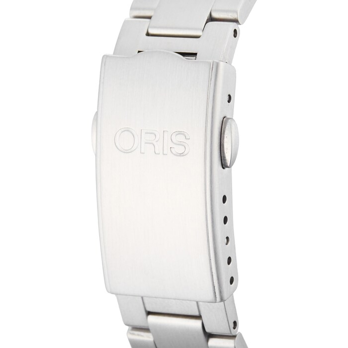 Pre-Owned Oris Divers Sixty-Five Blue Steel Mens Watch 01 733 7720 4055
