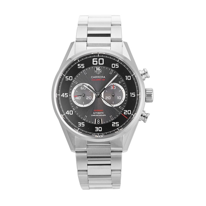 Pre-Owned TAG Heuer Pre-Owned TAG Heuer Carrera Calibre 36 Flyback Mens Watch CAR2B10.BA0799