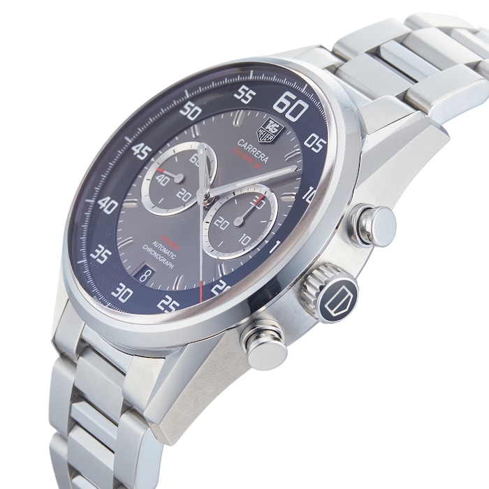 Pre-Owned TAG Heuer Pre-Owned TAG Heuer Carrera Calibre 36 Flyback Mens Watch CAR2B10.BA0799