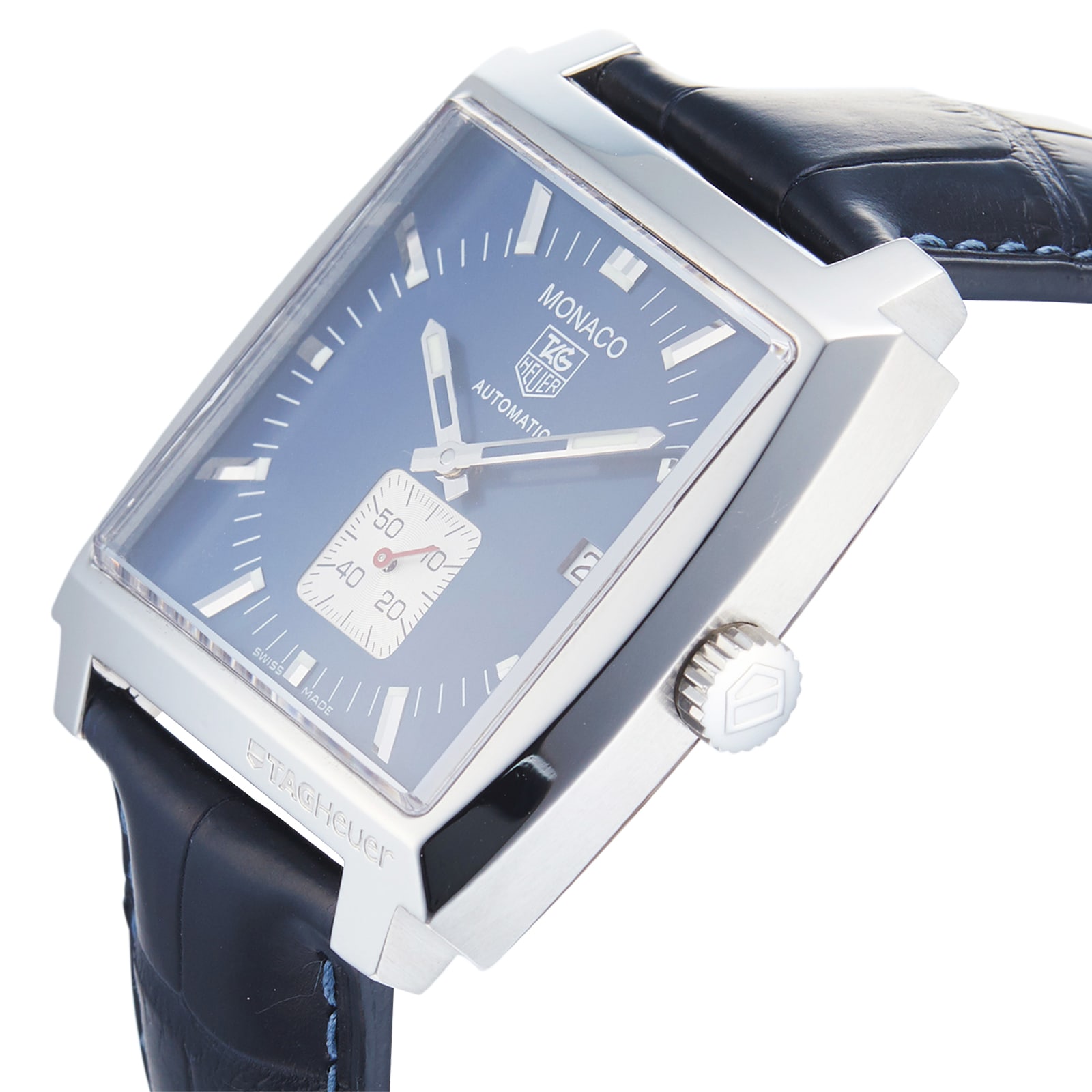 Tag heuer monaco calibre 6 clearance blue