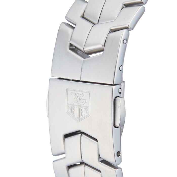 Pre-Owned TAG Heuer Pre-Owned TAG Heuer Link Silver Steel Mens Watch WAT2113.BA0950