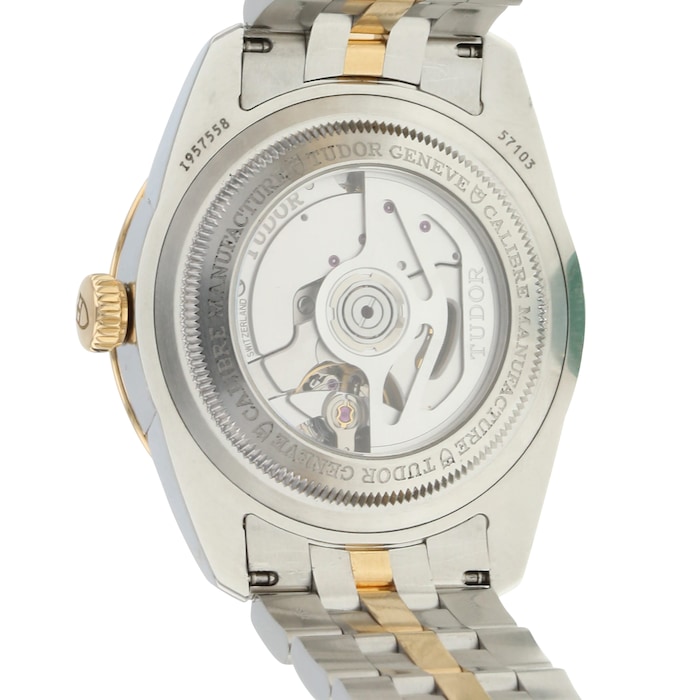 Pre-Owned Tudor Glamour Double Date Mens Watch M57103-0006
