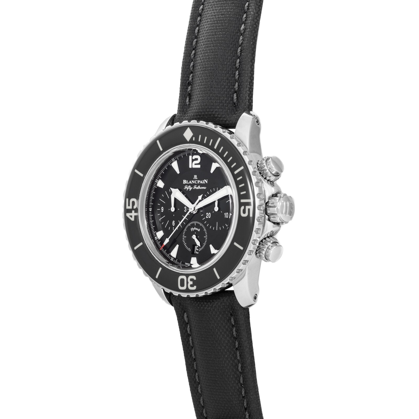 Pre-Owned Blancpain Fifty Fathoms 'Flyback' Chronograph