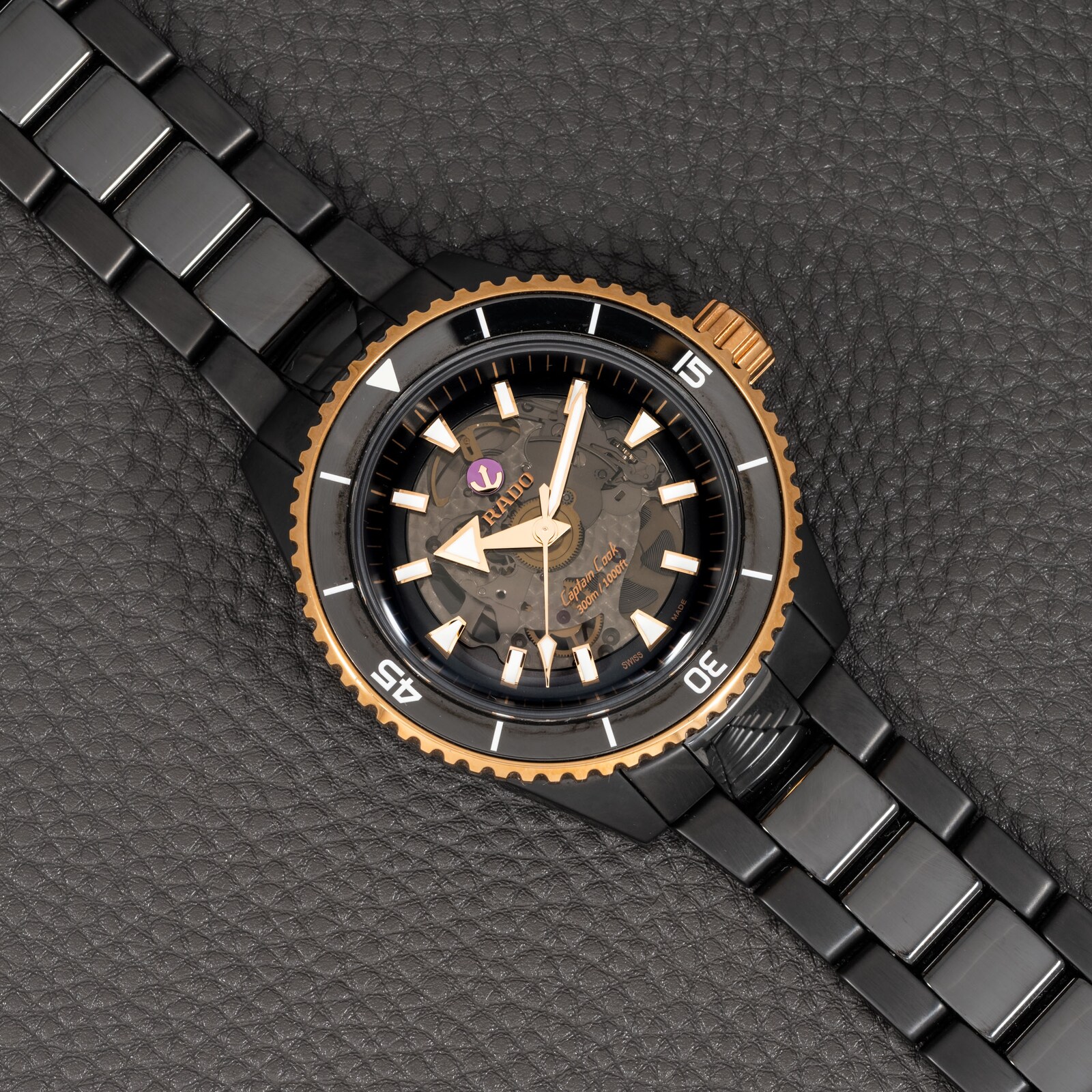 Pre-Owned Rado Captain Cook 'High-Tech Ceramic'