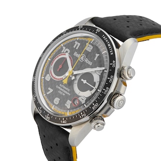 Pre-Owned Bell 
Ross Renault Limited Edition 037/500 41mm Stainless Steel BR V2-94 R.S.18