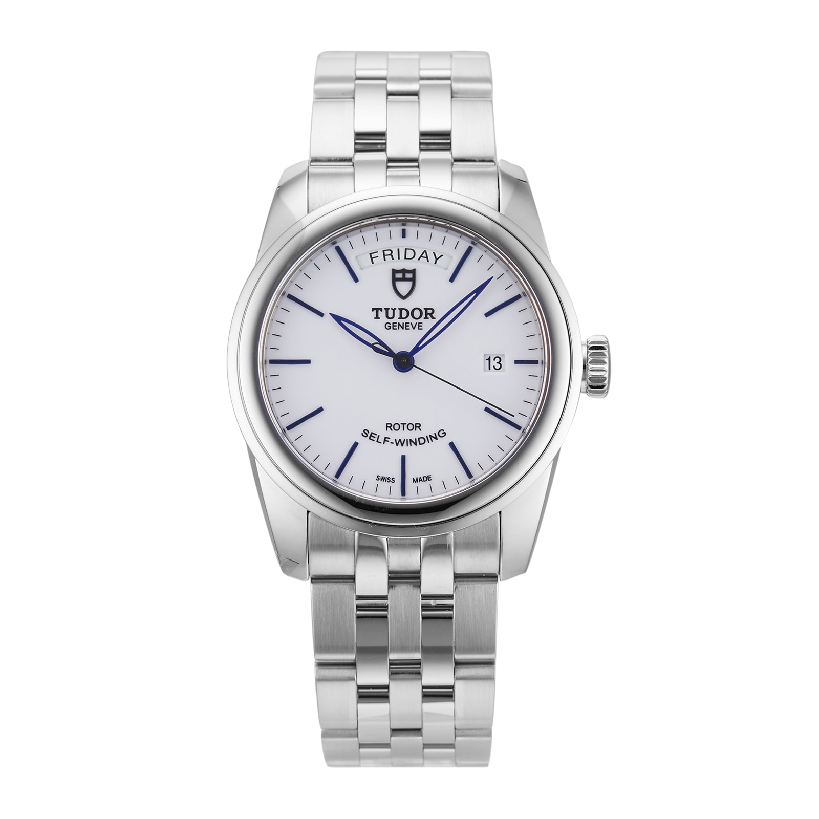 Pre-Owned Tudor Glamour Day-Date Mens Watch M56000 Pre-Owned Tudor Glamour Day-Date Mens Watch M56000