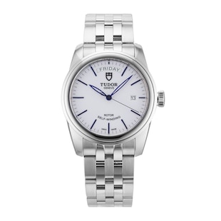 Pre-Owned Tudor Pre-Owned Tudor Glamour Day-Date Mens Watch M56000 