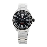 Pre-Owned TAG Heuer Formula 1 Black Steel Quartz Mens Watch WAZ1110.BA0875