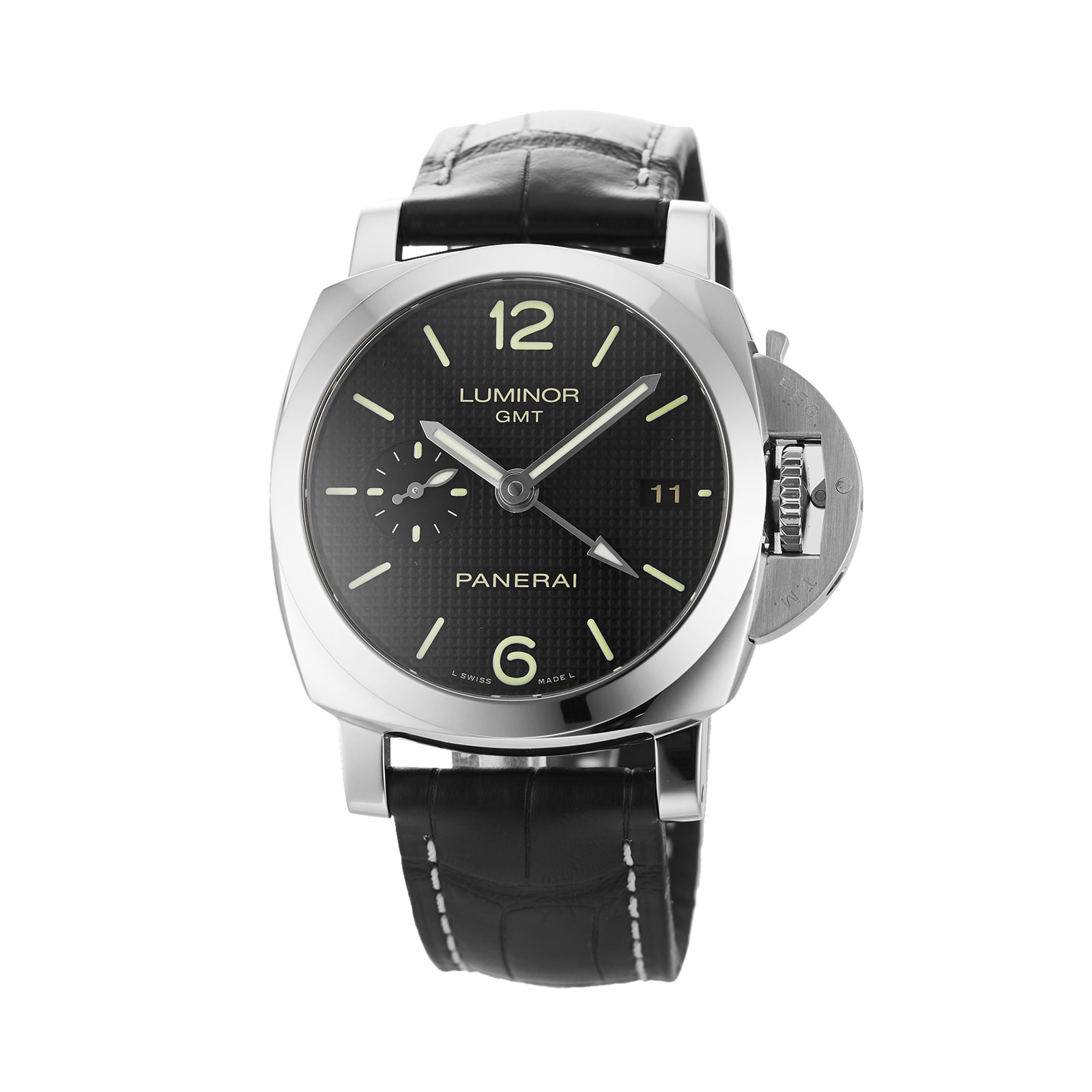 Pre Owned Panerai Pre Owned Officine Panerai Luminor Mens Watch