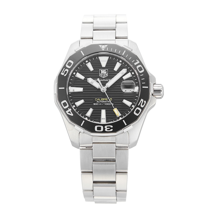 Pre-Owned TAG Heuer Pre-Owned TAG Heuer Aquaracer Calibre 5 Mens Watch WAY211A.BA0928