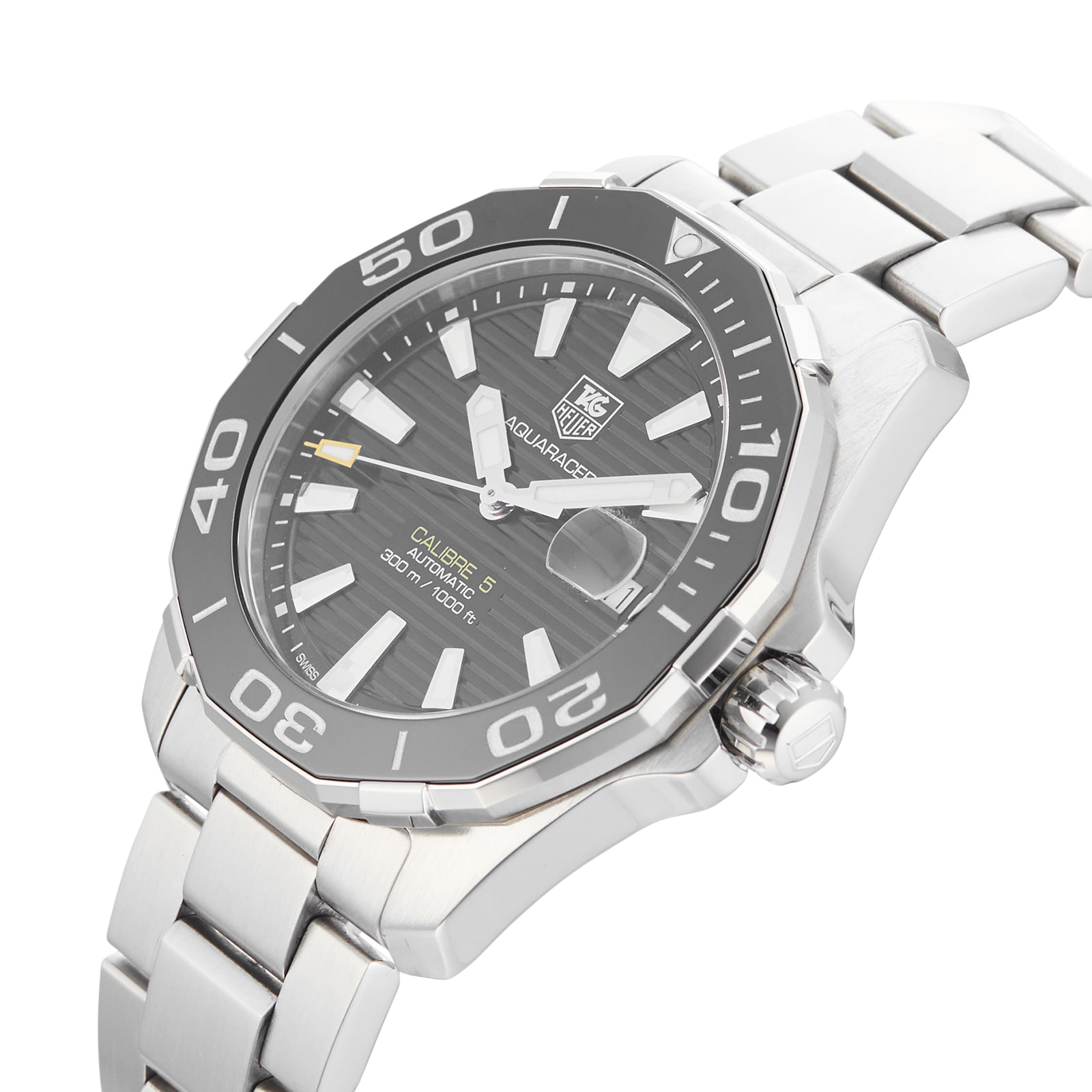 Pre-Owned TAG Heuer Aquaracer Calibre 5 Mens Watch WAY211A.BA0928