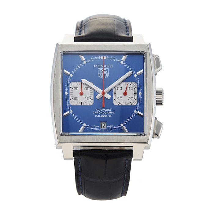 Pre-Owned TAG Heuer Monaco Calibre 12 Mens Watch CAW2111.FC6183