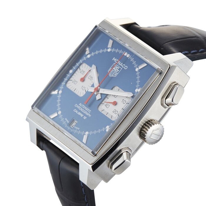 Pre-Owned TAG Heuer Monaco Calibre 12 Mens Watch CAW2111.FC6183