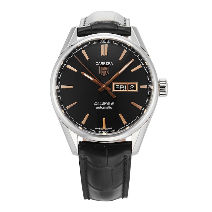 Pre-Owned TAG Heuer Carrera Calibre 5 Mens Watch WAR201C.FC6266