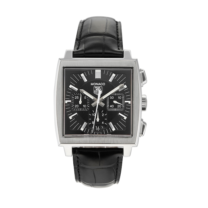 Pre-Owned TAG Heuer Monaco Mens Watch CW2111-0