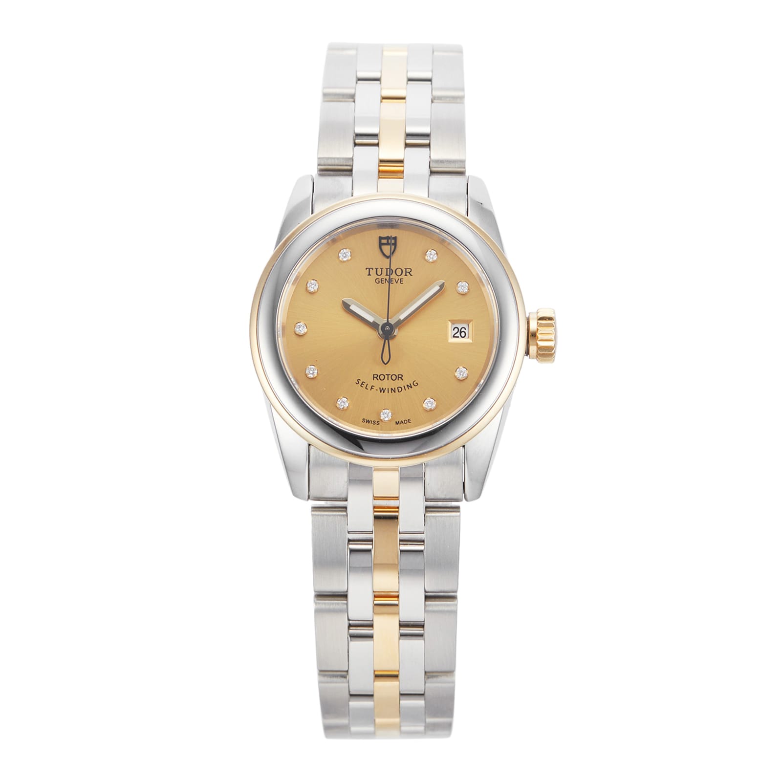 Pre-Owned Tudor Glamour Date 26 M51003-0003