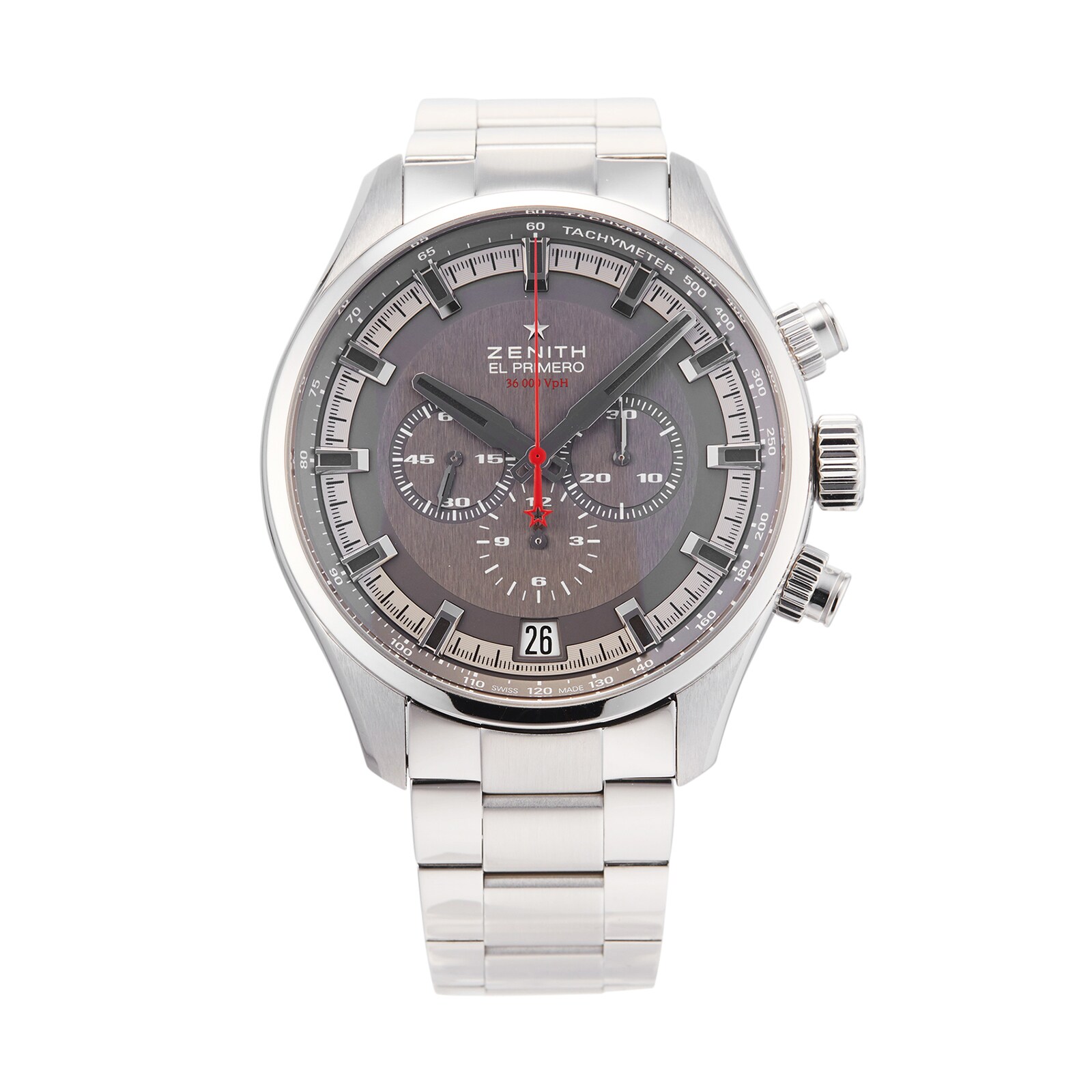 Pre-Owned Zenith Pre-Owned Zenith El Primero Mens Watch 03.2280.400/91.M2280 Pre-Owned Zenith Pre-Owned Zenith El Primero Mens Watch 03.2280.400/91.M2280
